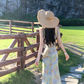 Romantic vacation floral ruffled V-neck dress for women, new style waist slimming long dress R4376