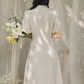 Summer new Chinese retro temperament waist dress improved cheongsam dress R2375