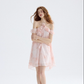 Morning Dew Garden Halter Neck Dress Ruffled Suspender Skirt Holiday Outfit Short Skirt Women Summer R3423