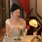 French one-shoulder dress 2025 sexy temperament waist elegant party dress R1488