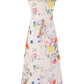 2025 Summer New Floral Ruffle French Temperament Sleeveless Dress R0903