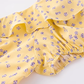 French retro floral dress 2025 new temperament waist long dress R2583