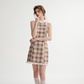 French halter neck dress summer petite outfit short skirt suspender skirt dress female spring R3528