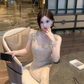 Birthday party small dress skirt high-end niche daughter temperament suspender dress R1800
