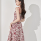 Women's suspender dress new style high-end French temperament waist slim summer skirt R4502