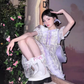 Tea break French first love sweet lolita dress doll collar plaid dress high-grade forest style 2025 R1635