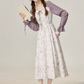 Temperament gentle style floral dress 2025 new spring super beautiful dress R1907