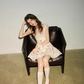 French short-sleeved dress short skirt summer petite short skirt floral princess dress female summer R3489