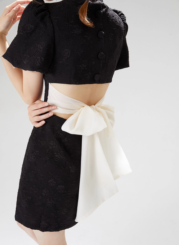 Cheongsam skirt new Chinese style short skirt national style little black skirt dress women summer R3526