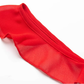 2025 Summer New Red Sexy Dress V-neck Date High-end Holiday Dress R0936
