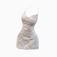 2025 Pure Desire Waist-hugging Hip-hugging Short Skirt with Lace Embroidery R1238