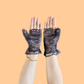 Summer lace gloves fingerless thin half gloves summer breathable sunscreen fingerless short     S6277