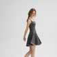 French Retro Floral Sling Dress Sleeveless Short Skirt R2704