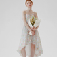 French tea break flower dress holiday floral dress suspender bud dress female summer new style R3488
