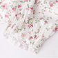 2025 summer new French pink floral girl age-reducing waist long dress R0921