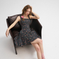 French Retro Floral Sling Dress Sleeveless Short Skirt R2760