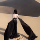 Travel photo skirt red dress desert travel outfit black ribbon evening dress long skirt R1566