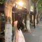 French sweet floral suspender skirt for women summer small fresh waist slimming short skirt R4336