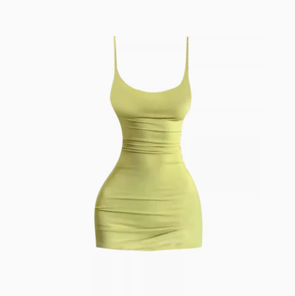 Pure desire style knitted suspender dress 2025 plus size sexy hot girl slim hip skirt R1167
