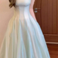 French long skirt new style seaside vacation gentle style temperament waist A-line dress R0472