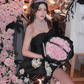 Birthday party dress high-end niche princess tutu black tube top dress R1788