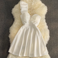 Small dress evening dress female 2025 elegant lady temperament sexy one-side off-shoulder A-line dress R0347
