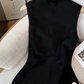 French style tube top dress for women new style waist slimming short A-line skirt small dress R4033