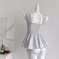2025 new summer style chiffon shirt sexy top with diamond blouse R2054