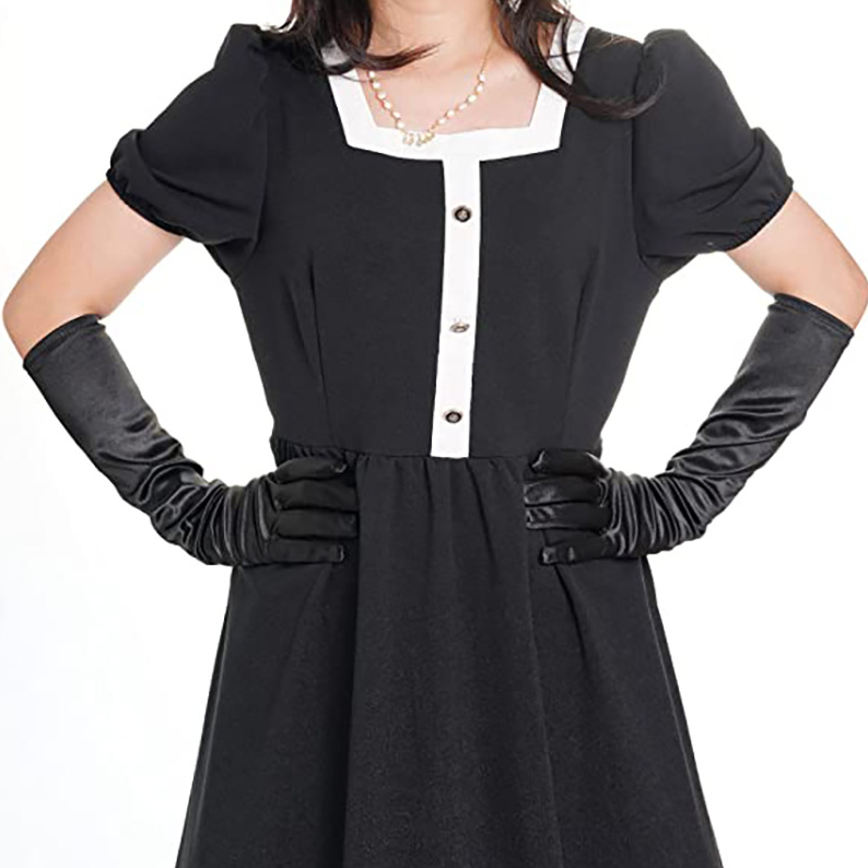 Satin Satin Stretch Wedding Gloves Holiday Party Dinner Dress Gloves     S6218