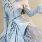 French style fairy princess dress sweet birthday dress high-end adult dress R1639