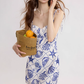 French suspender skirt holiday style dress high-end short skirt R2700