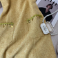 French style Chanel style vest dress new style waist slimming beaded temperament short skirt R3949