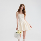 French suspender skirt petite dress short skirt sweet style short skirt high-end female summer R3521