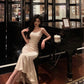 Mermaid suspender dress new style sleeveless party dress     S5596