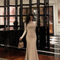 Mermaid long-sleeved dress for women new style long party dress     S5634