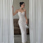 sexy lace dress design long mermaid party dress       S6010