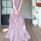 Ruffled evening dress birthday dress mermaid party dress   S5945