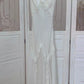 White mermaid long evening dress luxury party dress     S6140