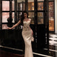 New sexy lace top + skirt two piece suit for women long party dress     S5594