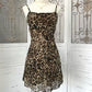Leopard print sheath dress, new sexy party dress       S6004