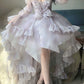 Beautiful princess birthday dress summer outfit purple dress      S5761