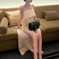 Birthday dress strapless white party dress       S5814