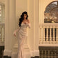 Lace Mermaid long-sleeved dress for women new long party dress     S5640