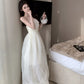 Mesh top dress for women long princess puffy dress      S5778