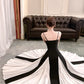 spaghetti straps retro dress long party dress    S6054