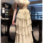 Retro lace seaside holiday dress long party dress evening dress       S6203
