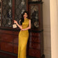 New Chinese jacquard cheongsam dress for women new style national style retro party dress     S5686
