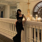 Lace splicing suspender dress summer new party dress     S5637