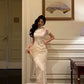 Cheongsam dress women new style party dress     S5598