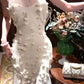 embroidered dress mermaid evening dress long party dress      S5973